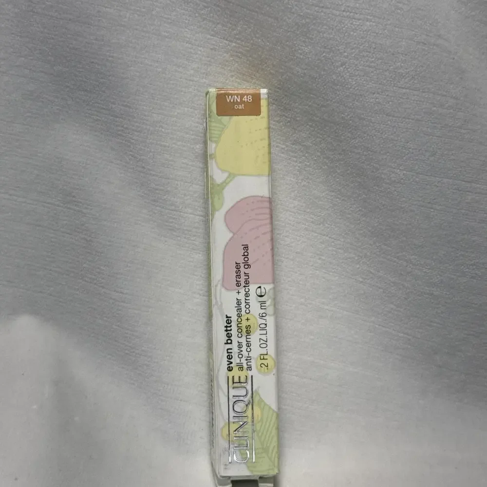 Clinique Even Better All Over Concealer + Eraser WN48 Oat 0.2 Fl Oz